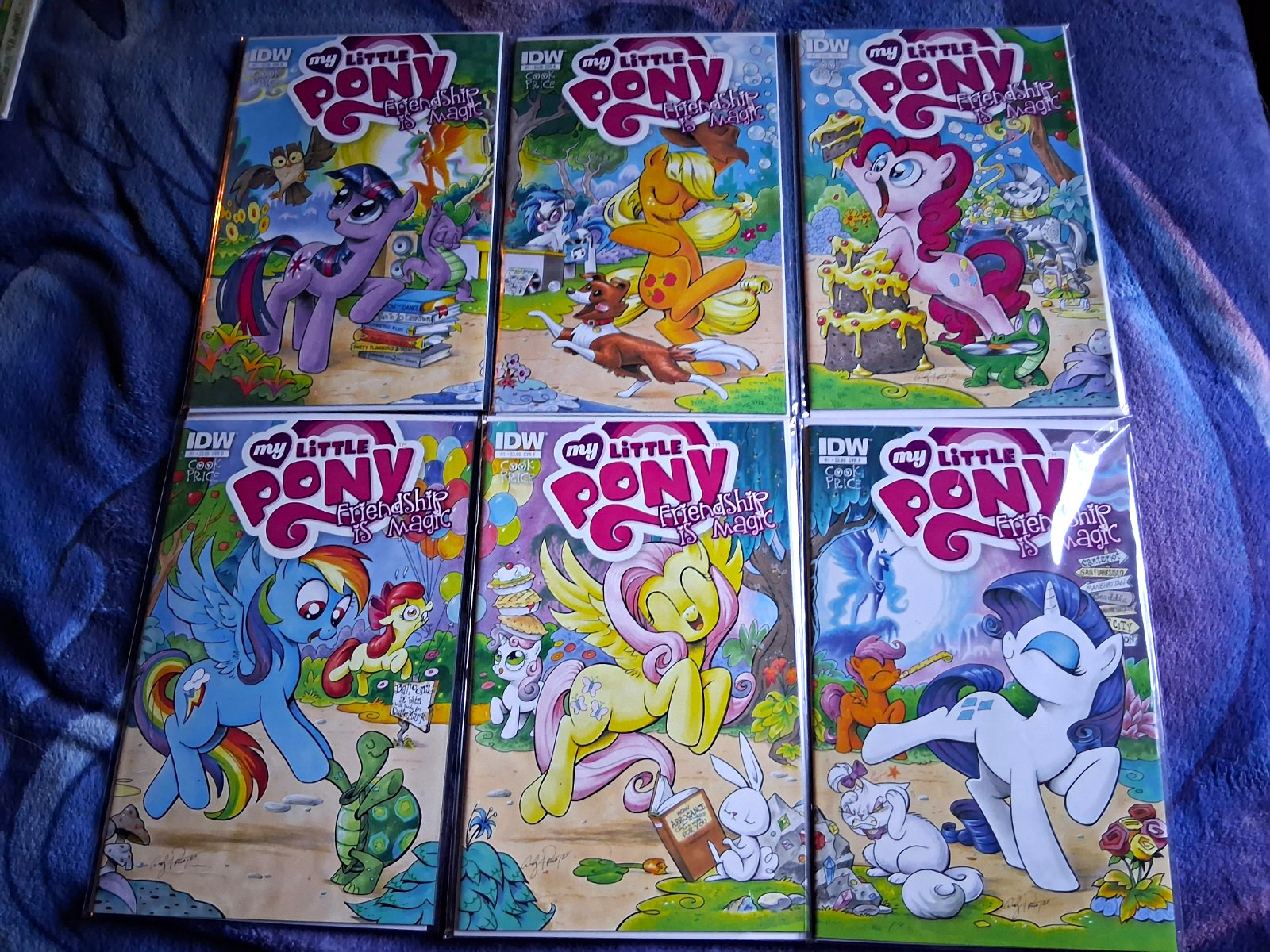 Lot Of 67 My Little Pony Friendship Is Magic Comics Bagged And Borded 