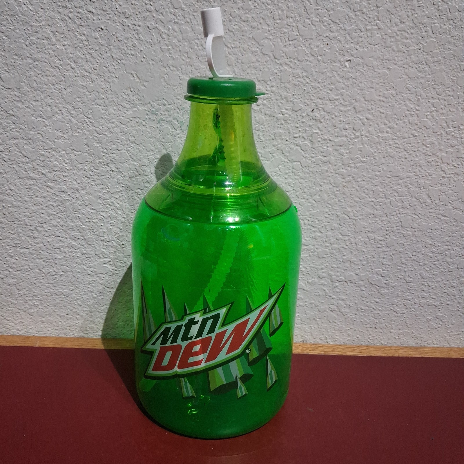Mountain Dew Retro Style Jug Refillable Drinking Collectible Whirley Drinkworks