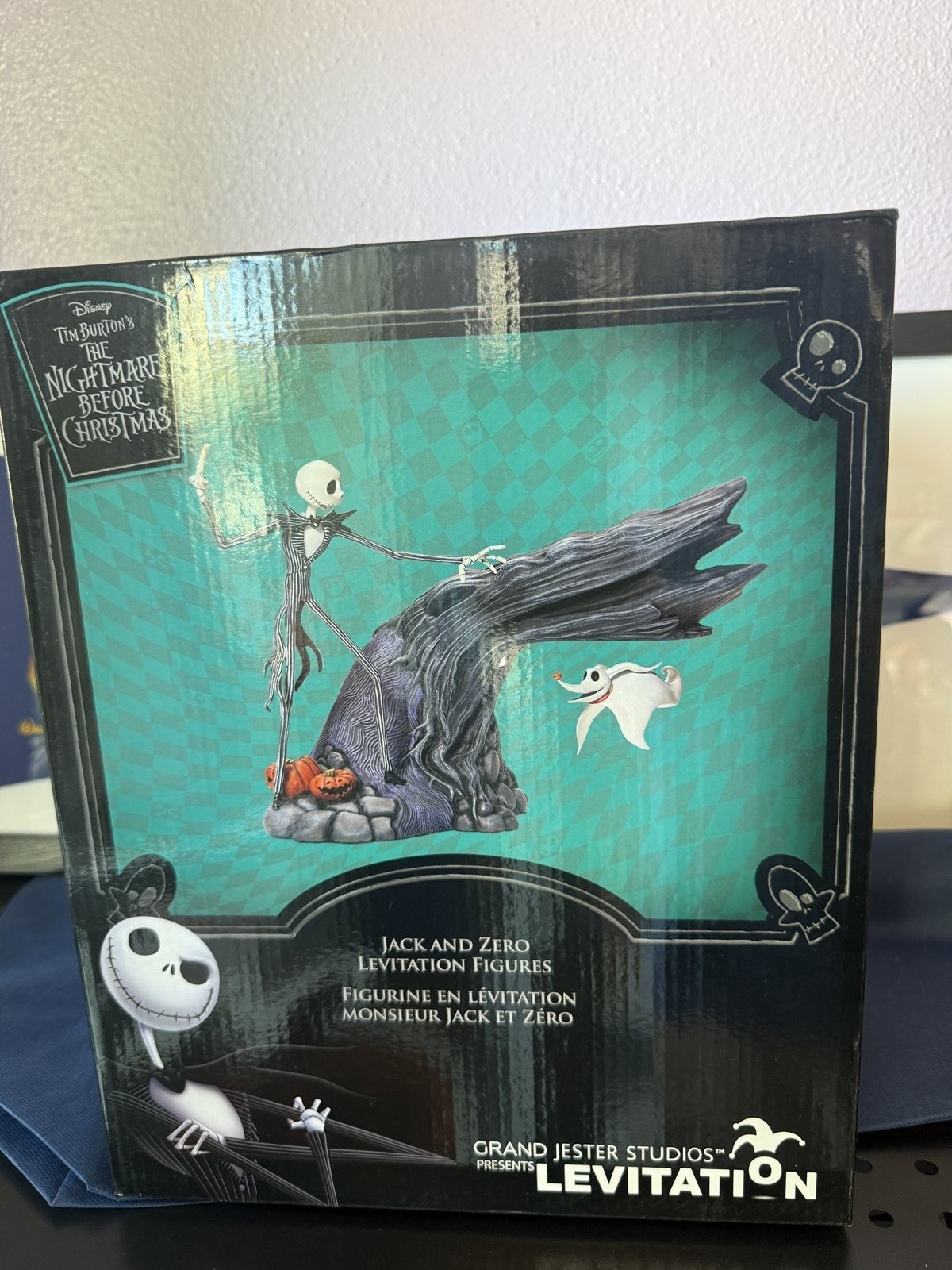 Grand Jester Jack Zero Levitation Figure 6005300 Nightmare Before Christmas New