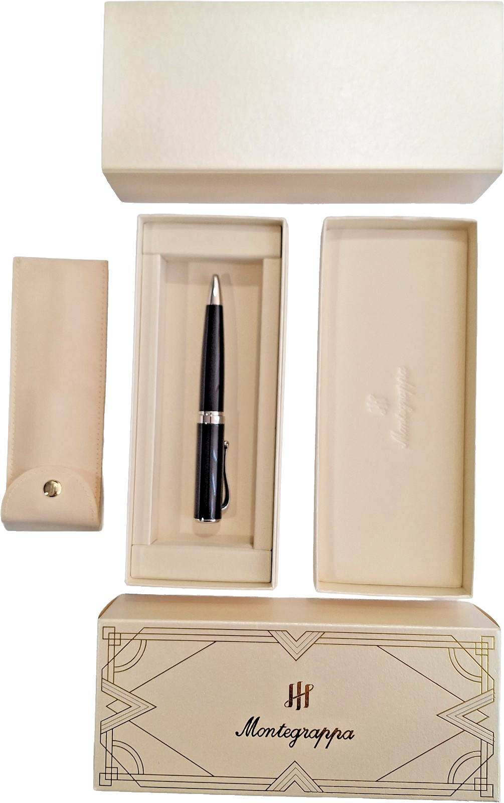 MONTEGRAPPA FIRM BLACK LTD BALL PEN