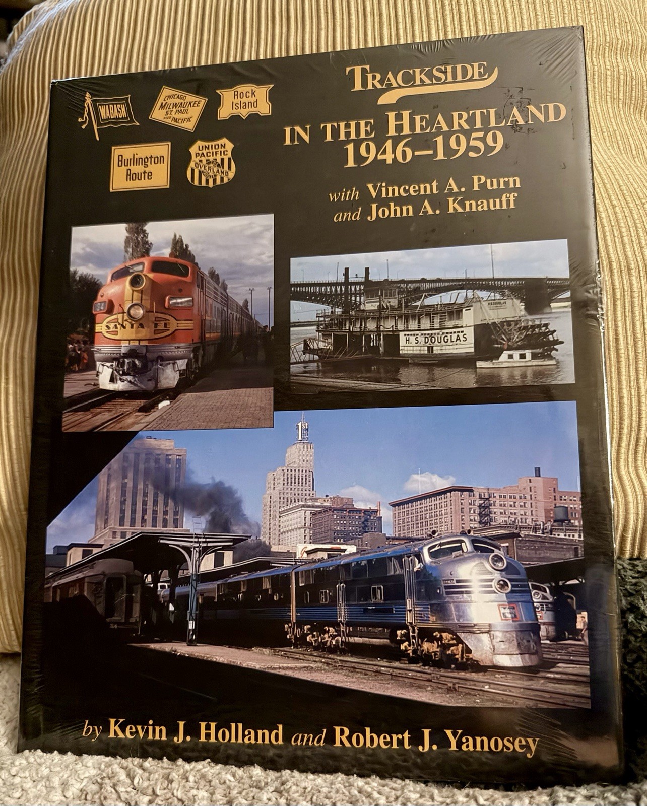 Trackside In The Heartland 1946-1959 / Morning Sun Books / Holland and Yanosey