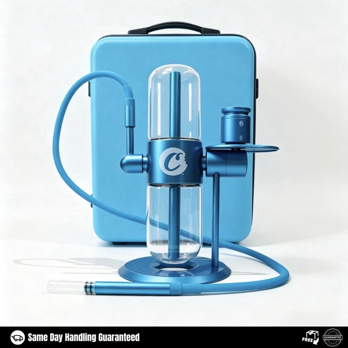Cookies Stundenglass Gravity Hookah Bong Gravity Infuser with Case - Full Size