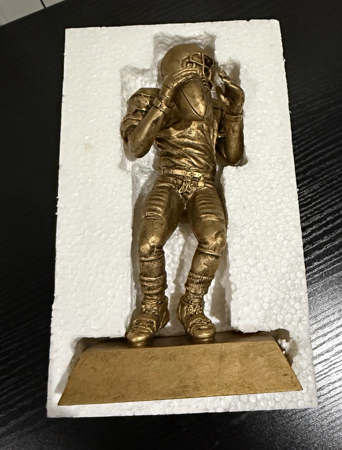 Perfect for Fantasy Football, Male Football Quarterback Resin Trophy Figure Perfect for Fantasy Football, Male Football Quarterback Resin Trophy Figure