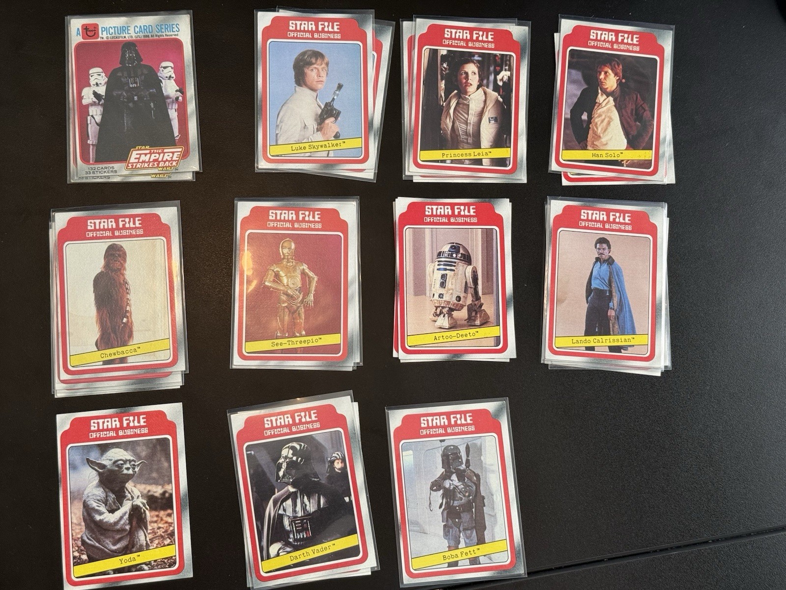 1980 Topps Empire Strikes Back Series 1 U-Pick EX/NM Star Wars High Inventory 1980 Topps Empire Strikes Back Series 1 U-Pick EX/NM Star Wars High Inventory