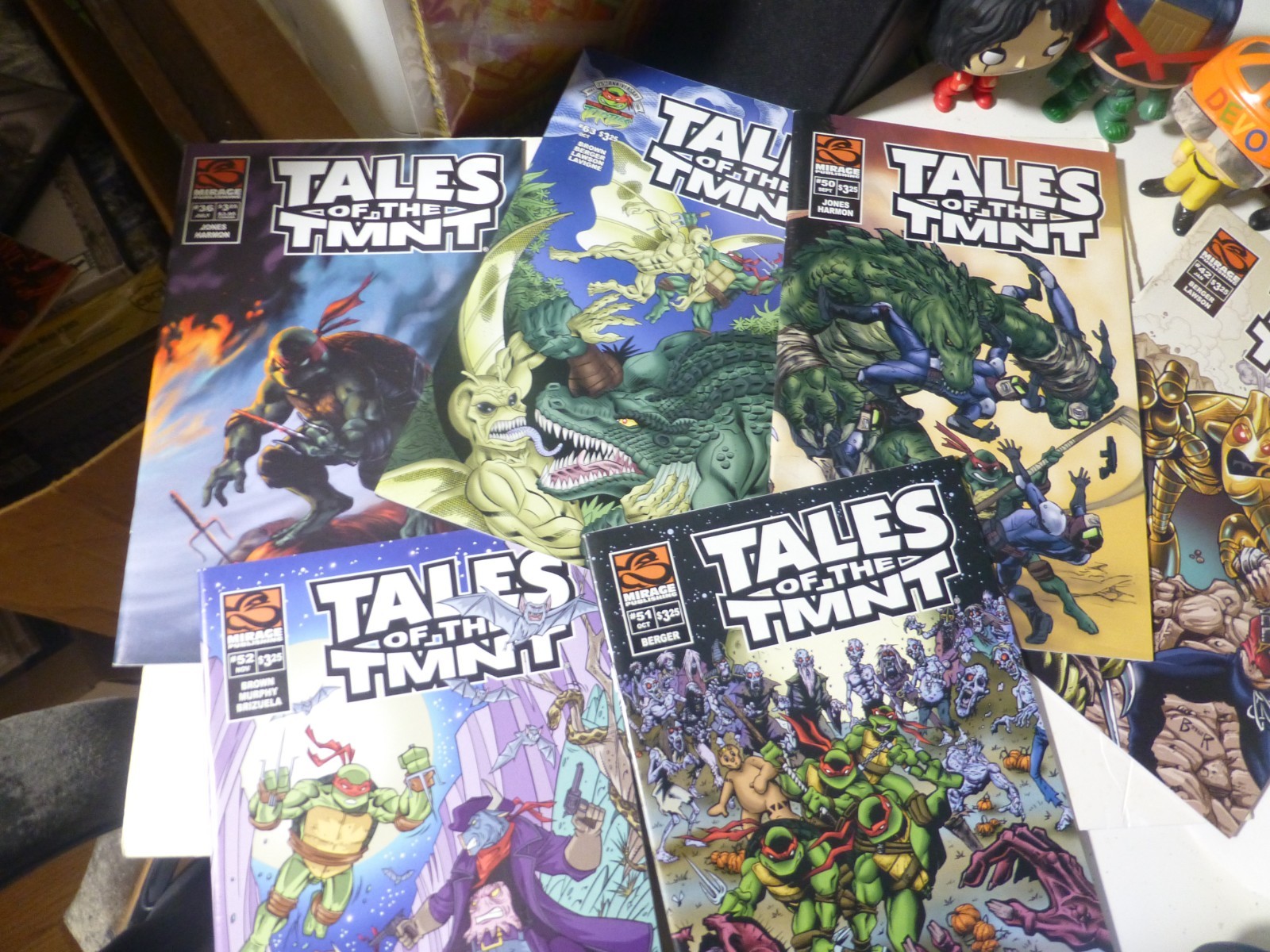 TALES OF THE TMNT 36 42 50 51 52 63 6 ISSUE LOT HIGHER GRADE MIRAGE TALES OF THE TMNT 36 42 50 51 52 63 6 ISSUE LOT HIGHER GRADE MIRAGE