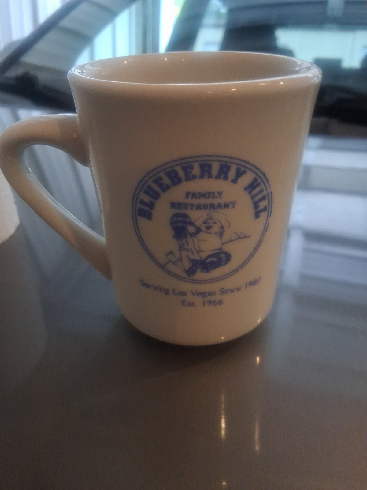 Vintage Blueberry Hill Family Restaurant Mug Las Vegas Diner Coffee Cup Vintage Blueberry Hill Family Restaurant Mug Las Vegas Diner Coffee Cup