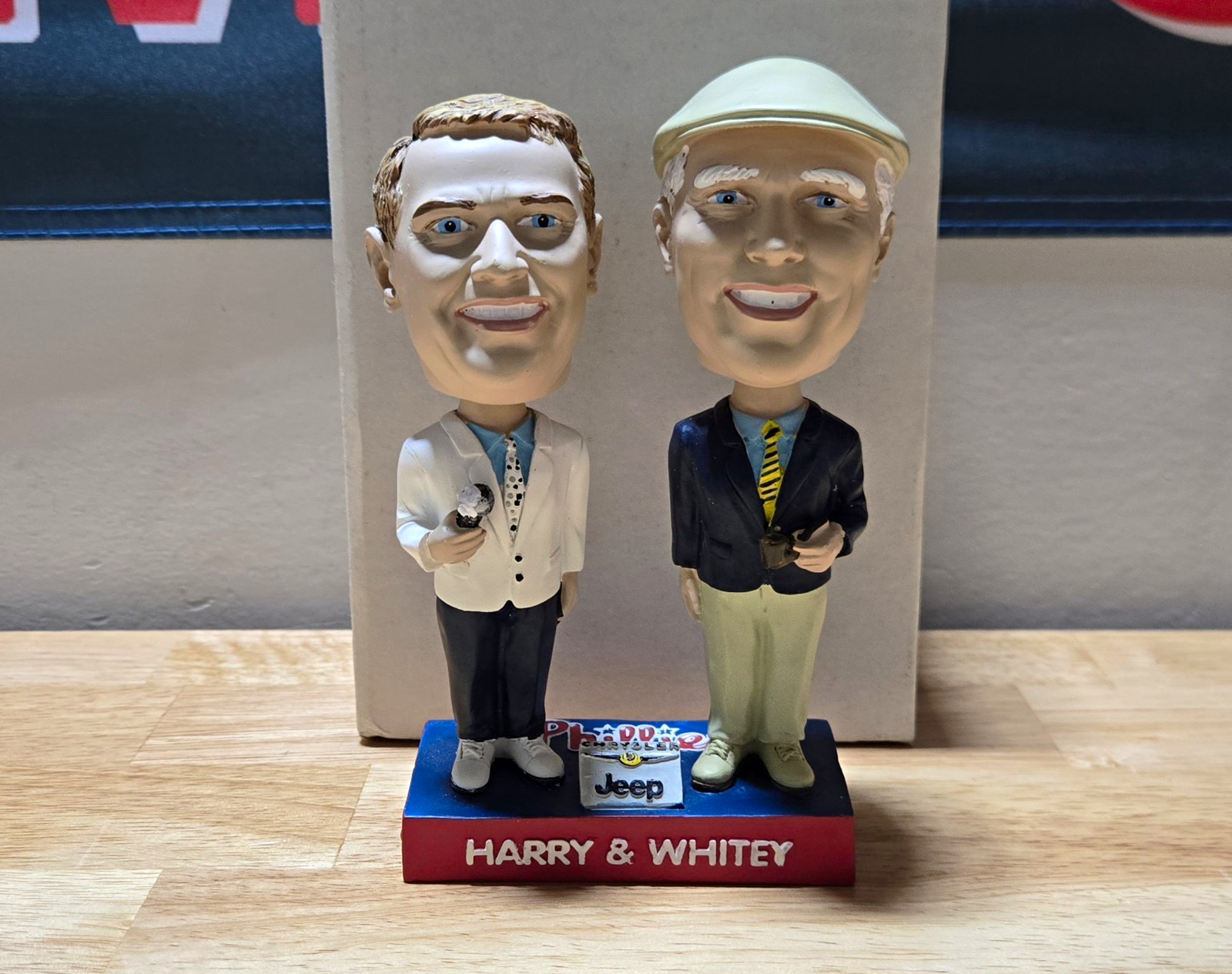 Harry and Whitey Philadelphia Phillies Bobblehead 