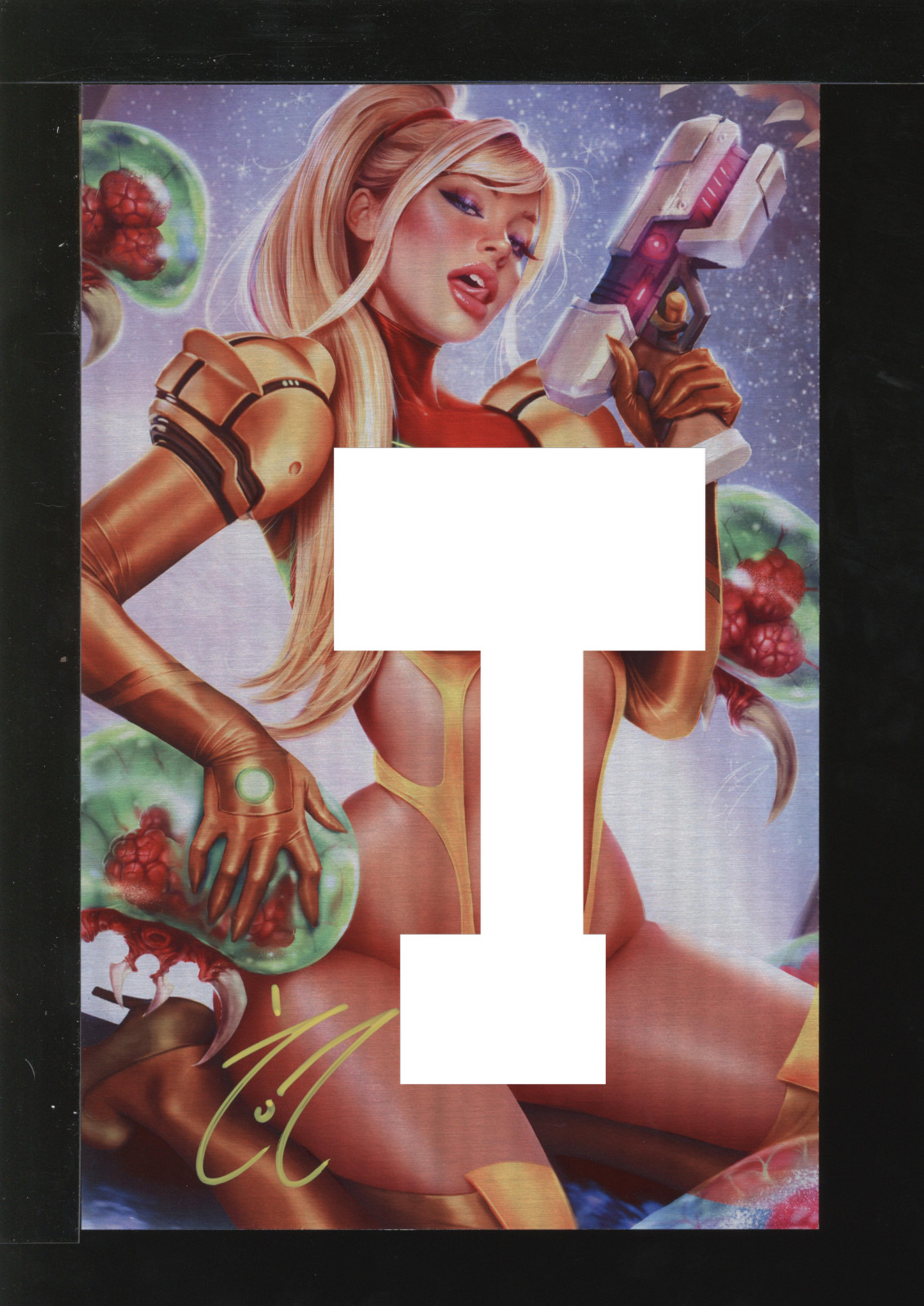 Becca Boo #4JFR SIGNED Sun Khamunaki Space Cadet Metroid Seamus LTD20 METAL