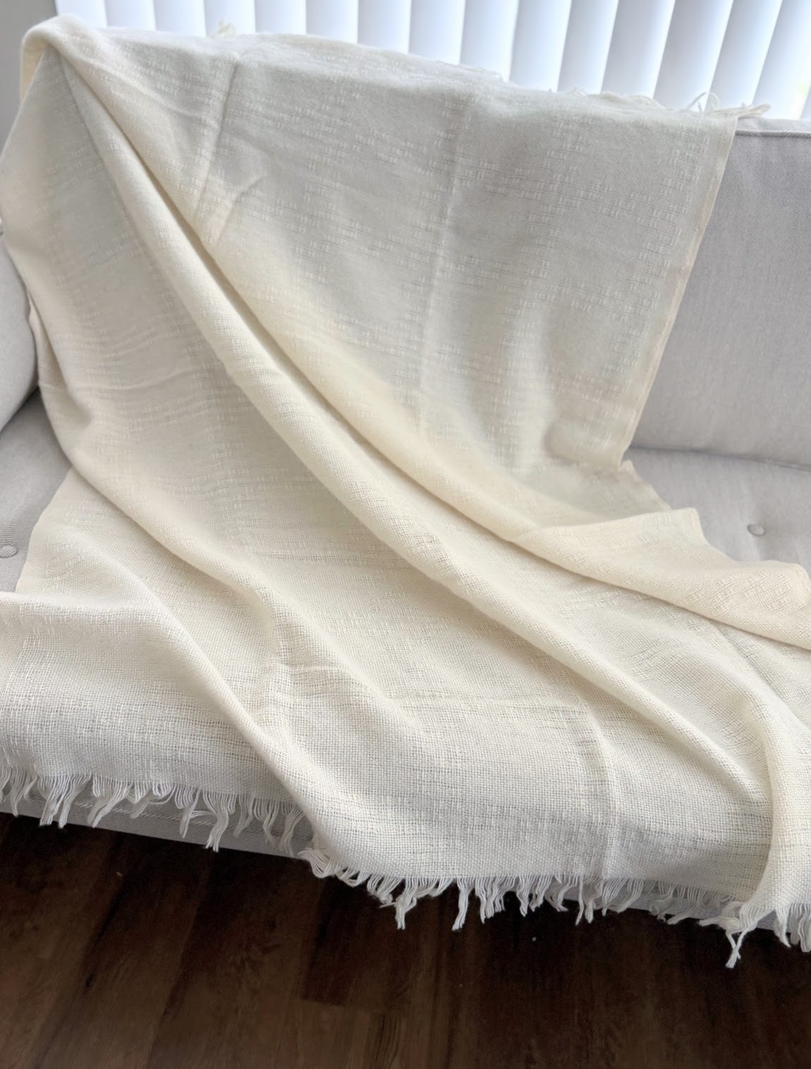 VTG FARIBO SOFT CREAM NEUTRAL THROW BLANKET SOFT WOOL BLEND WARM LIGHTWEIGHT VTG FARIBO SOFT CREAM NEUTRAL THROW BLANKET SOFT WOOL BLEND WARM LIGHTWEIGHT