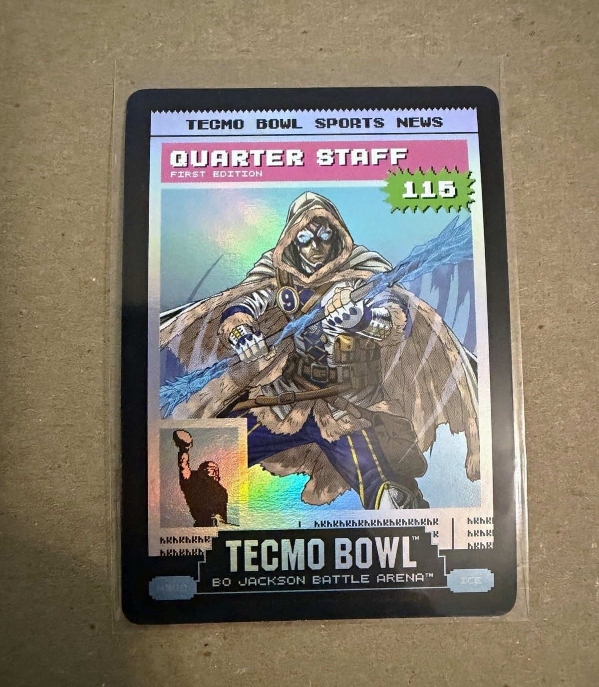 Tecmo Bowl Tecmo News Quarter Staff Ice Bo Jackson Battle Arena