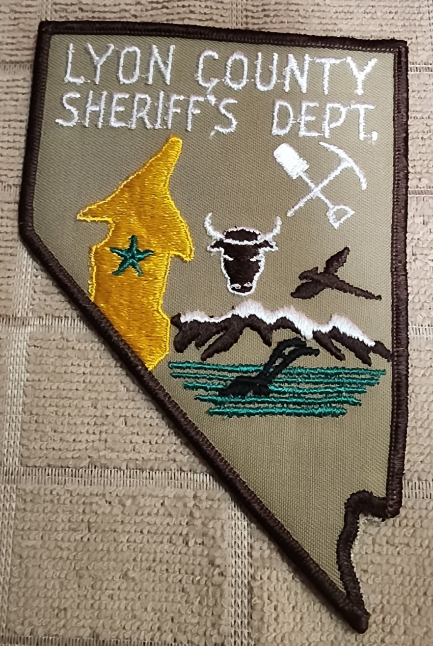 NV Lyon County Nevada Sheriff\'s Department Shoulder Patch