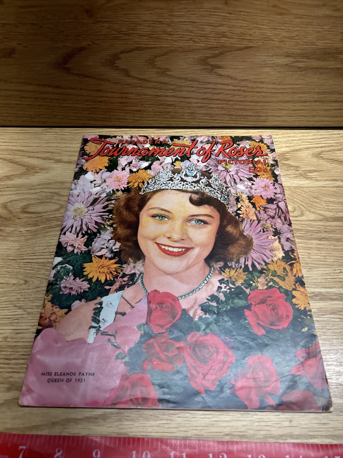 VINTAGE 1951 PASADENA TOURNAMENT OF ROSES PICTORIAL MAGAZINE