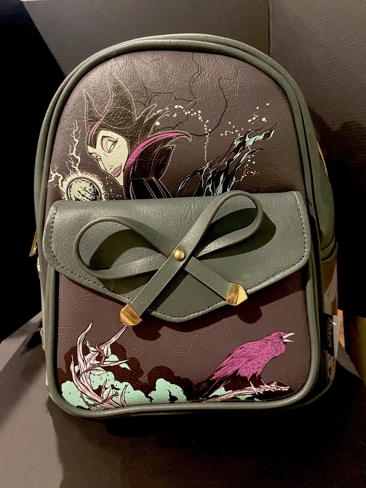 WondaPop Disney Villains Maleficent Ribbon Mini Backpack WondaPop Disney Villains Maleficent Ribbon Mini Backpack