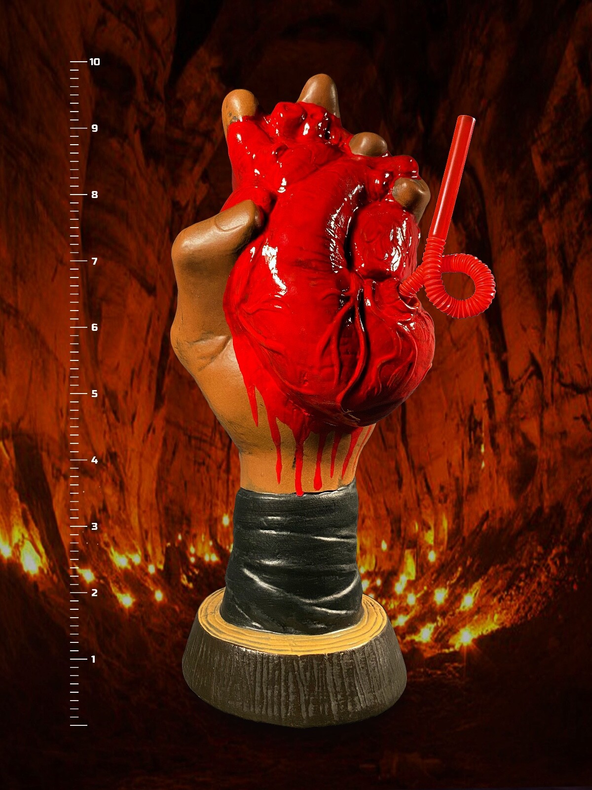 Mola Ram Temple of Doom Kali Ma Artist Tribute Cocktail Mug Tiki Maniacs Squid