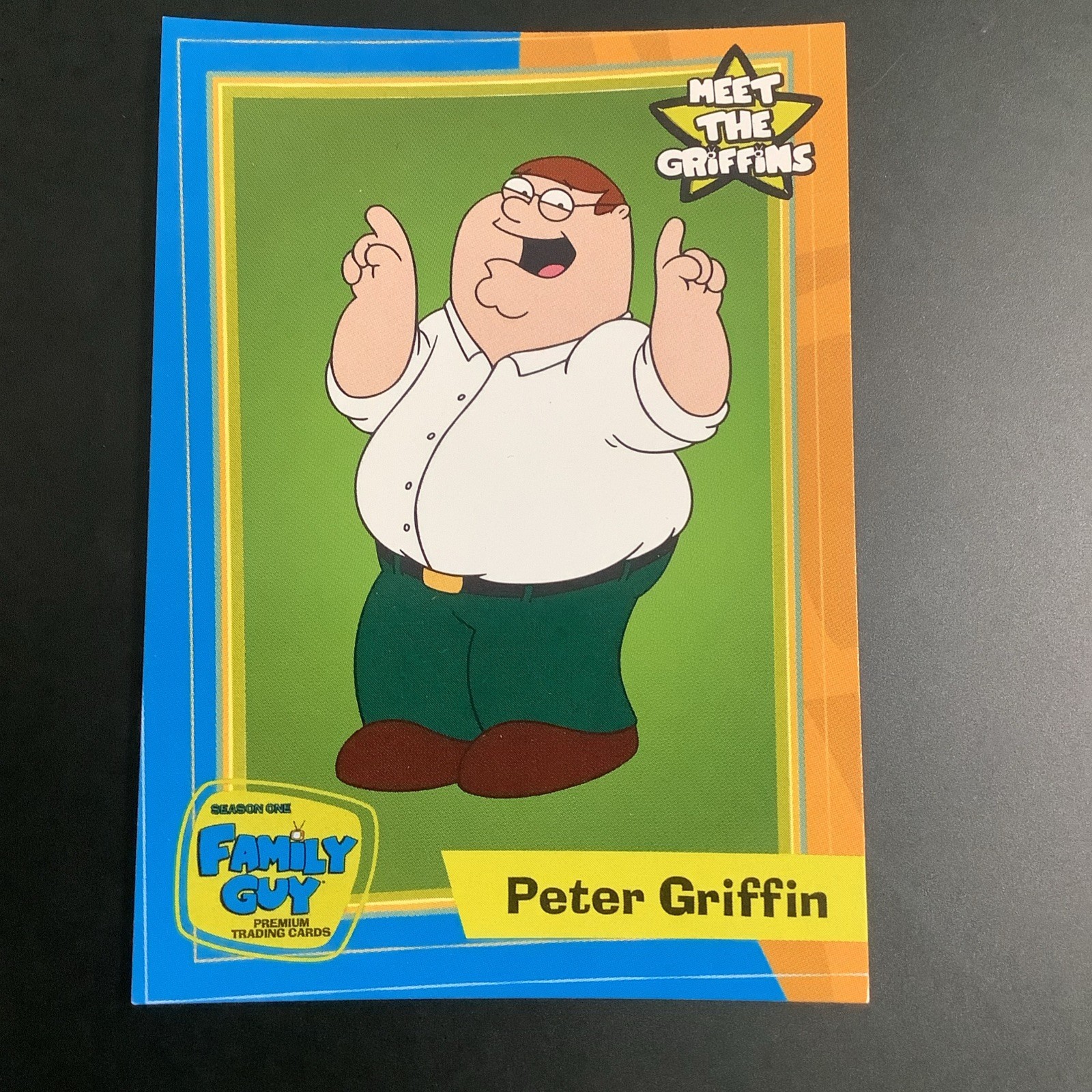 2005 Inkworks Family Guy Season 1 Peter Griffin Meet the Griffins #2 ROOKIE RC 2005 Inkworks Family Guy Season 1 Peter Griffin Meet the Griffins #2 ROOKIE RC