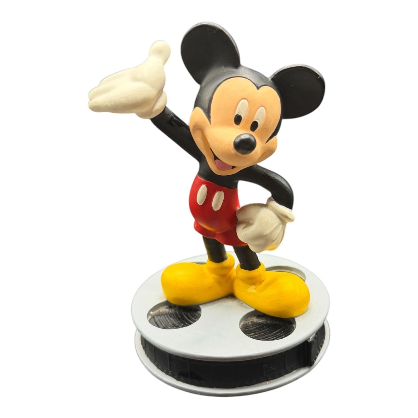 Disney Mickey Mouse Figurine Movie Film Reel Applause Vintage