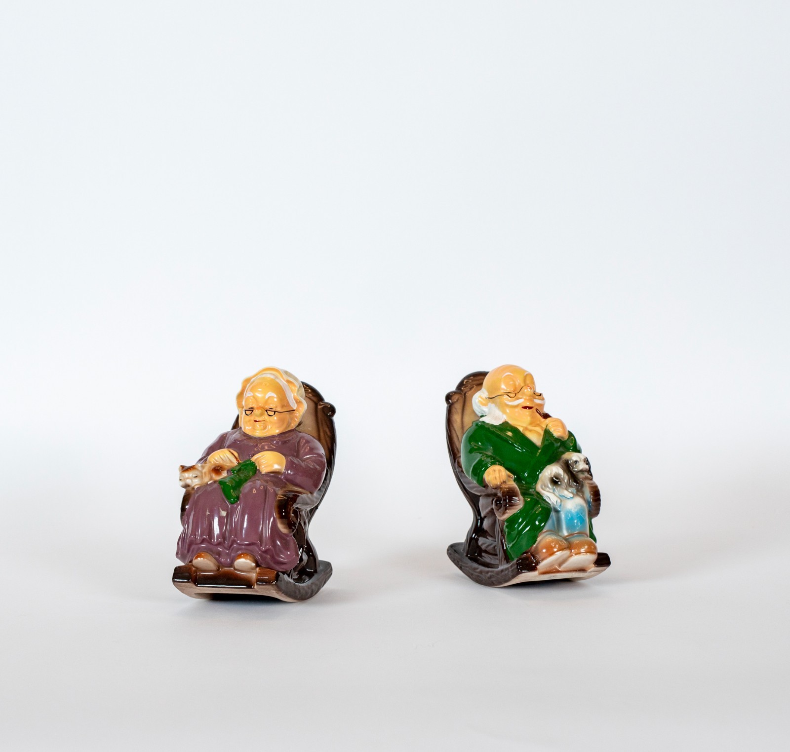 Vintage Lefton Grandma Grandpa Retirement Fund Piggy Banks Made In Japan Ceramic Vintage Lefton Grandma Grandpa Retirement Fund Piggy Banks Made In Japan Ceramic
