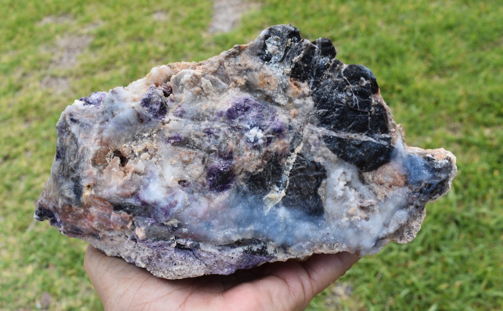 3.02 LB  OPALIZED TIFFANY STONE ROUGH, Bertrandite, FLUORITE (RRC)