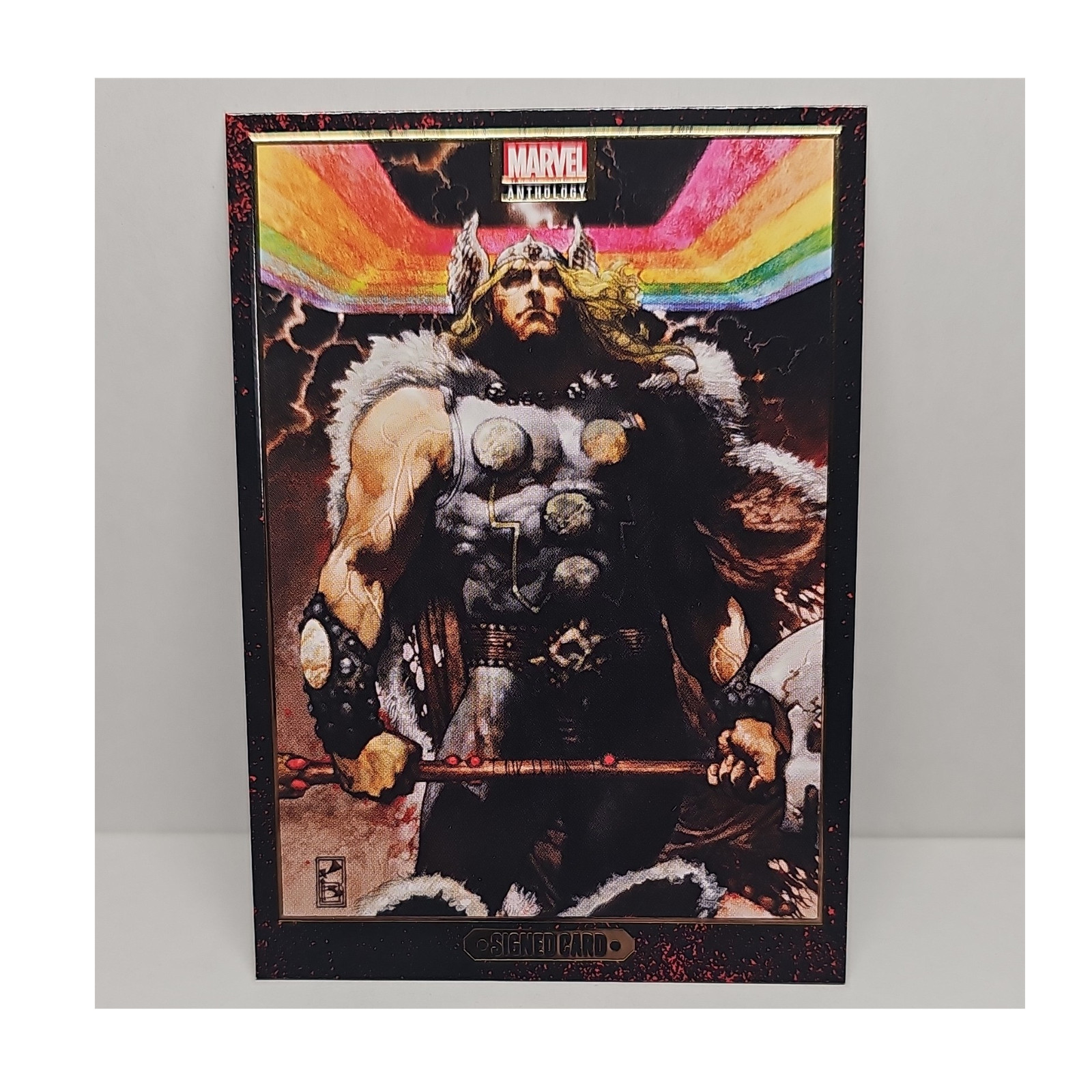 Panini 2025 Marvel Anthology THOR: FOR ASGARD Simone Bianchi Autograph