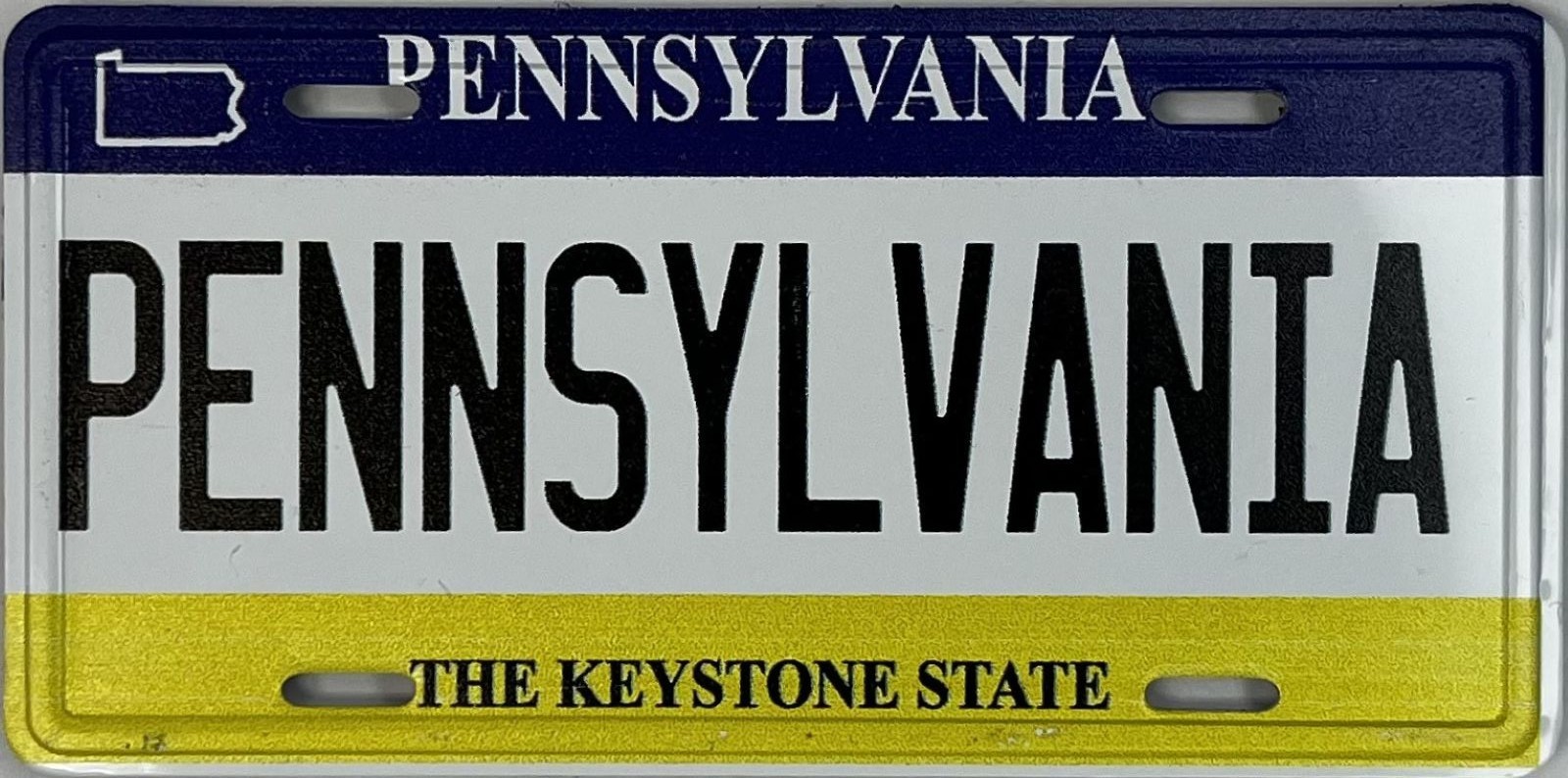Pennsylvania State License Plate Novelty Fridge Magnet Pennsylvania State License Plate Novelty Fridge Magnet
