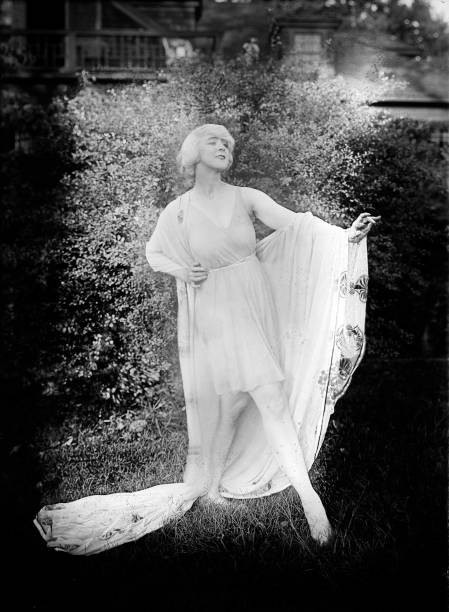Ruth St Denis american dancer circa 1920 Historic Old Photo