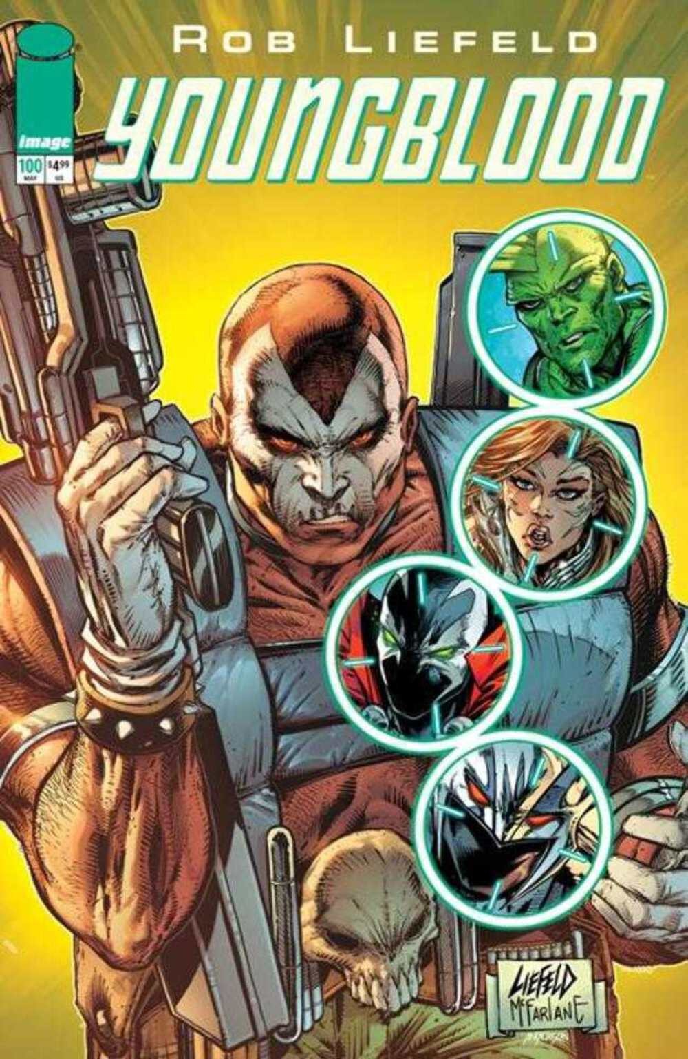 Youngblood #100 Cvr O Rob Liefeld & Todd McFarlane Homage (06/10/26)