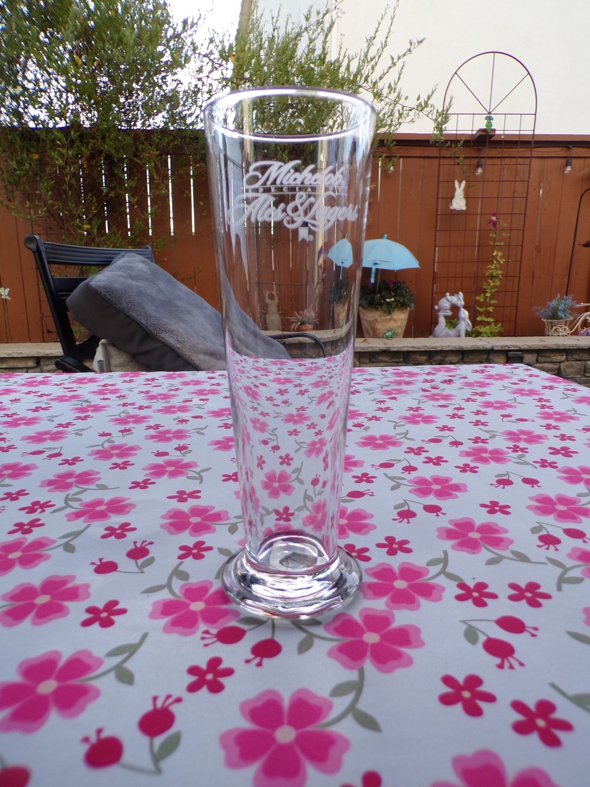 NICE Vintage Etched Michelob Ales & Lagers 8 1/8 NICE Vintage Etched Michelob Ales & Lagers 8 1/8