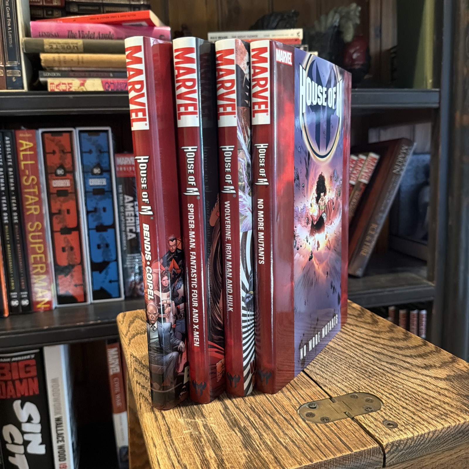 House of M Oversized Hardcover Marvel Comics Graphic Novel Lot Of 4