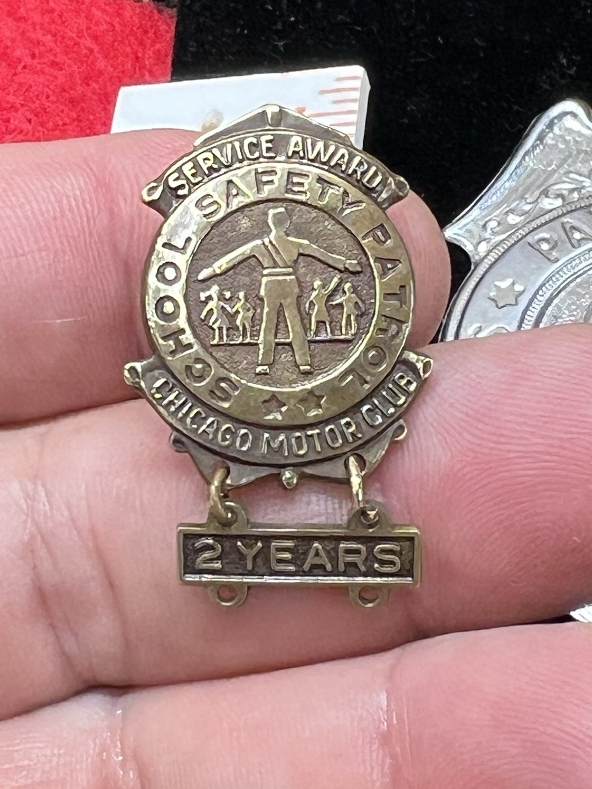 VINTAGE AAA SCHOOL SAFETY PATROL AWARD BADGES HISTORIC VINTAGE AAA SCHOOL SAFETY PATROL AWARD BADGES HISTORIC