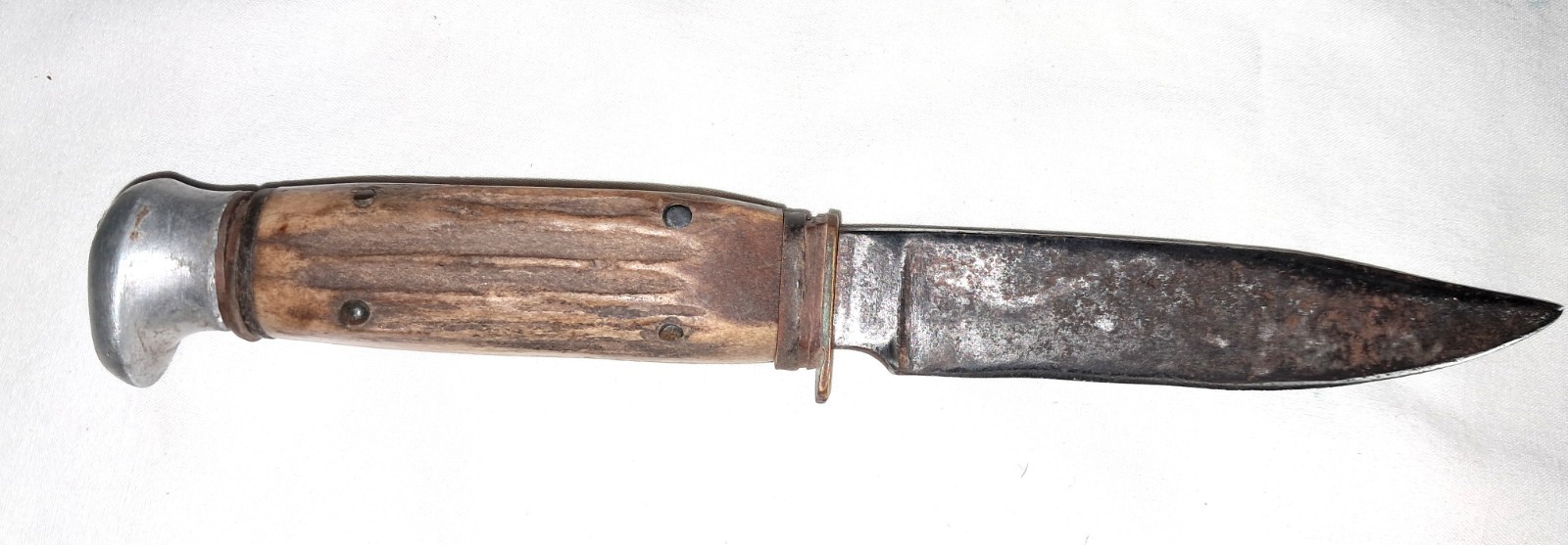 Antique Fixed Blade Hunting knife Carbon Steel