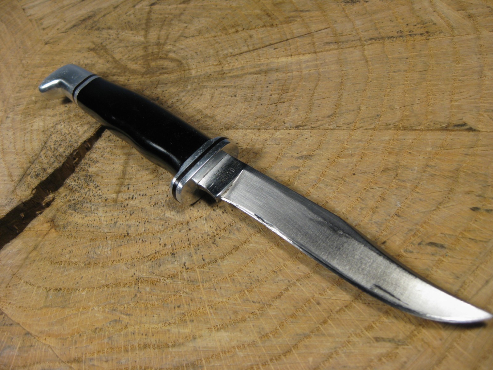 Nice 1992 Buck Woodsman 102 USA. Hunting Knife 7 7/8 Nice 1992 Buck Woodsman 102 USA. Hunting Knife 7 7/8