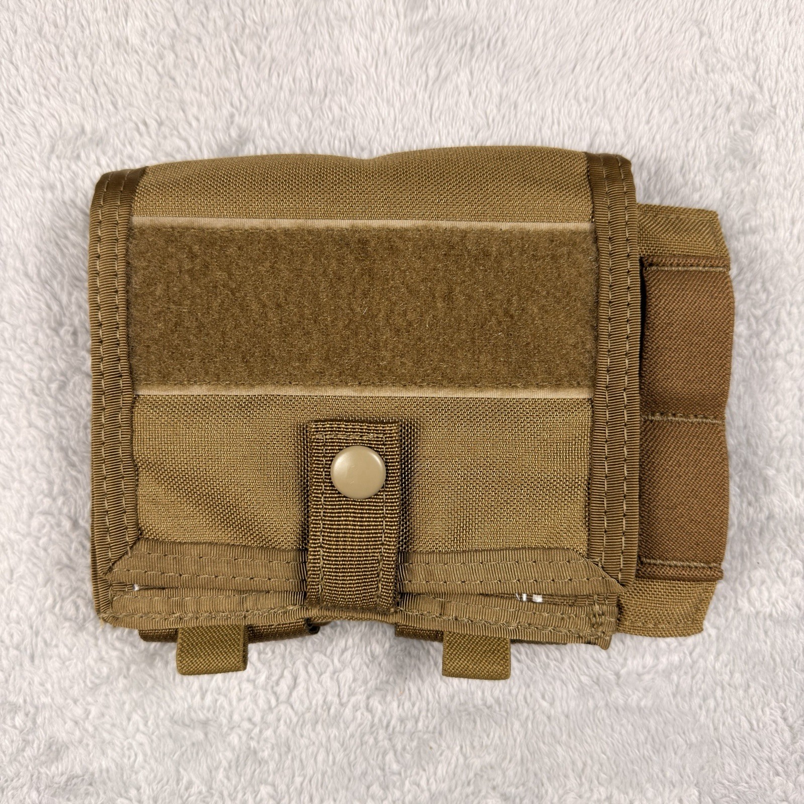 GWOT SOC Sandpiper of CA Coyote Brown Adjustable Admin Pouch Arm Hook And Loop