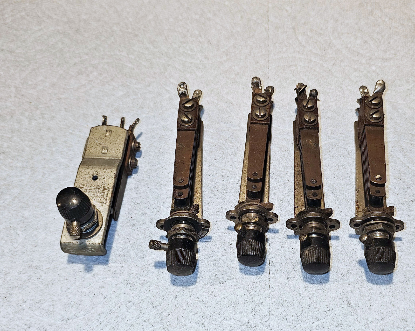 Carter Radio Switches (Hold-Tite Pati-30-23 & Unmarked) - 5 - Vintage/Antique