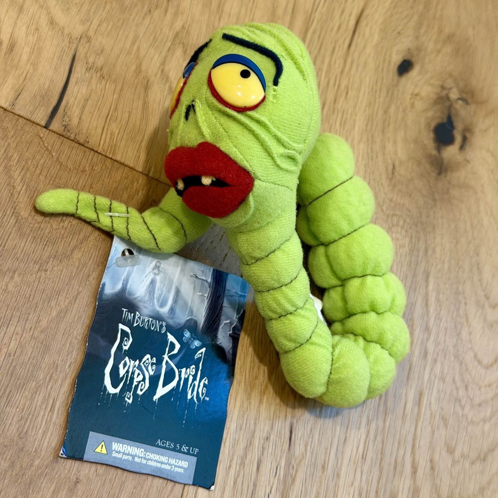 2005 Rare Corpse Bride Maggot Plush (McFarlane Toys / NWT) 2005 Rare Corpse Bride Maggot Plush (McFarlane Toys / NWT)