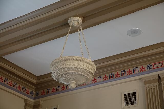 Photo:Aiken SC Charles E Simons Jr Federal Court House Light Fixture 2016