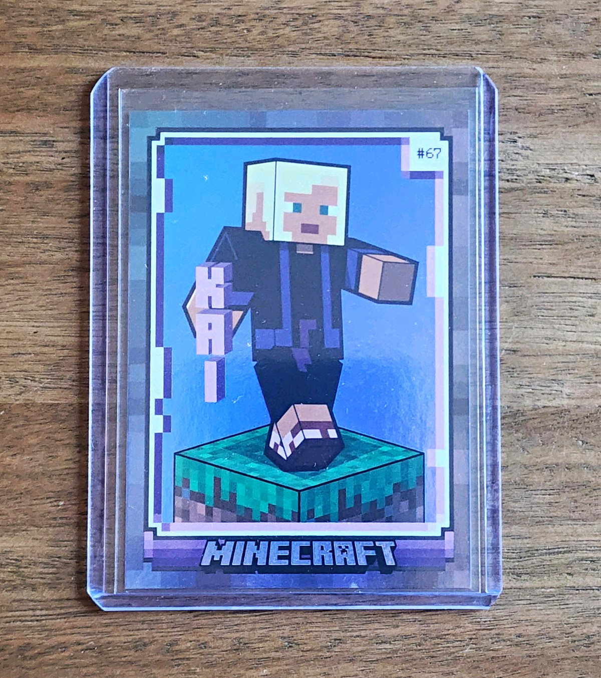 2024 Panini Minecraft Base Set Kai #67 Serial Numbered 378/475