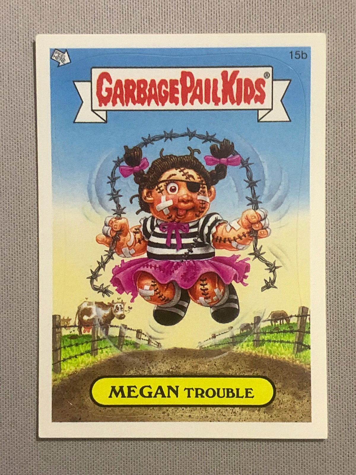2005 Topps Garbage Pail Kids All-New Series 4: Megan Trouble 15b 2005 Topps Garbage Pail Kids All-New Series 4: Megan Trouble 15b