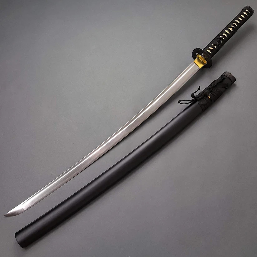 Musha Tatsu-Maki Dragon Roll Forged Live Steel Japanese Samurai Katana Sword