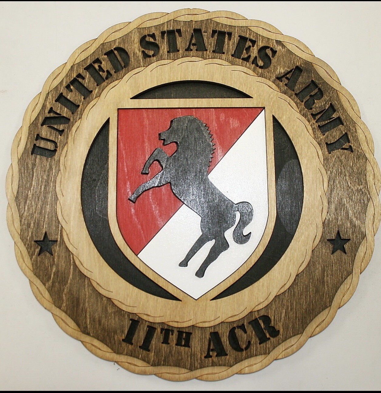 11th ACR Wooden Plaque