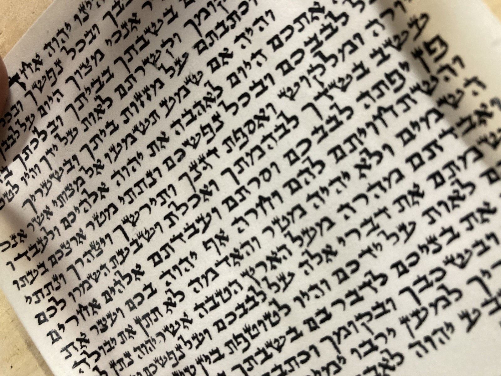 Kosher Scroll Klaff Parchment 4\ Kosher Scroll Klaff Parchment 4\