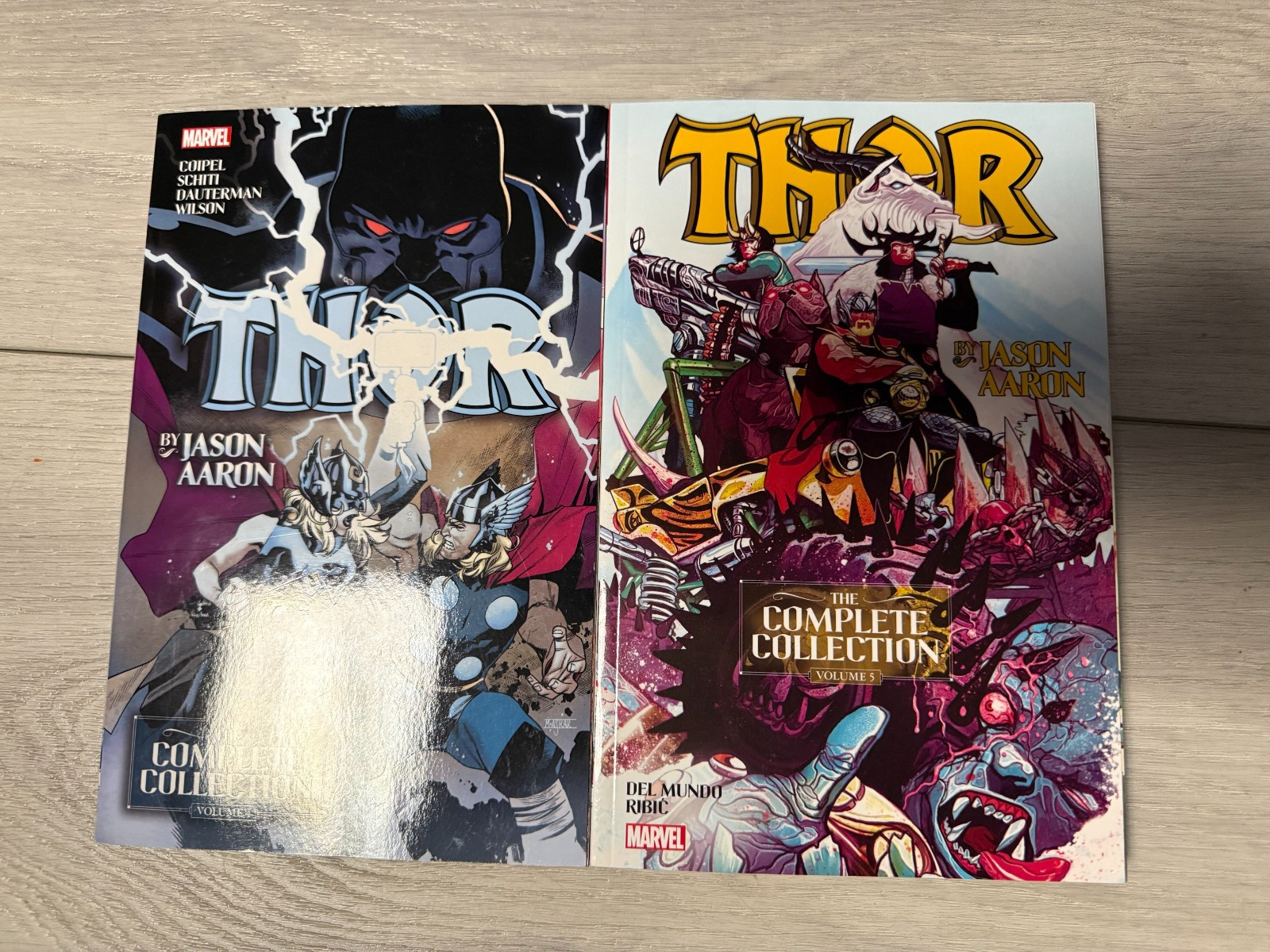 Thor by Jason Aaron: the Complete Collection Vol 4 and Vol 5 OOP