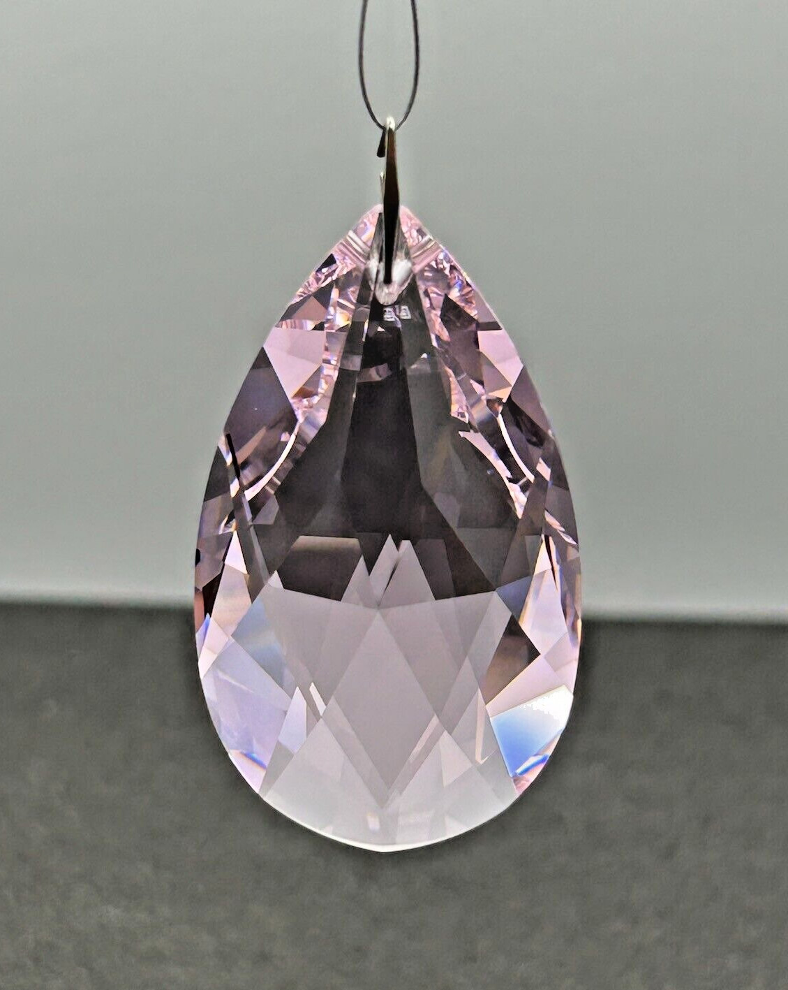 Swarovski Crystal: Strass 8721 series 63mm Crystal Almond Rosaline Color Effect Swarovski Crystal: Strass 8721 series 63mm Crystal Almond Rosaline Color Effect