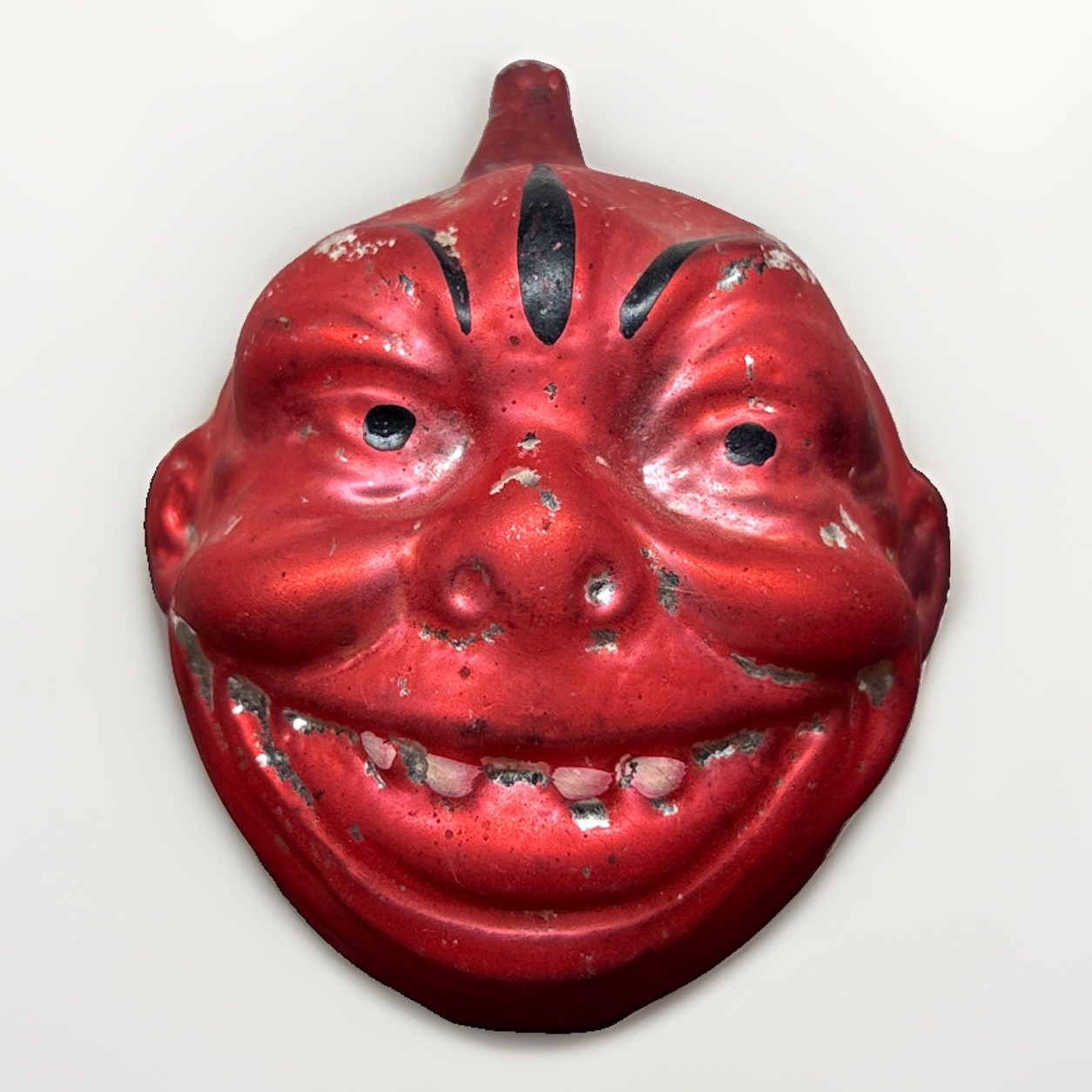 Rare Early 1900 Hand Blown Glass Germany Devil Christmas Halloween Ornament Rare Early 1900 Hand Blown Glass Germany Devil Christmas Halloween Ornament