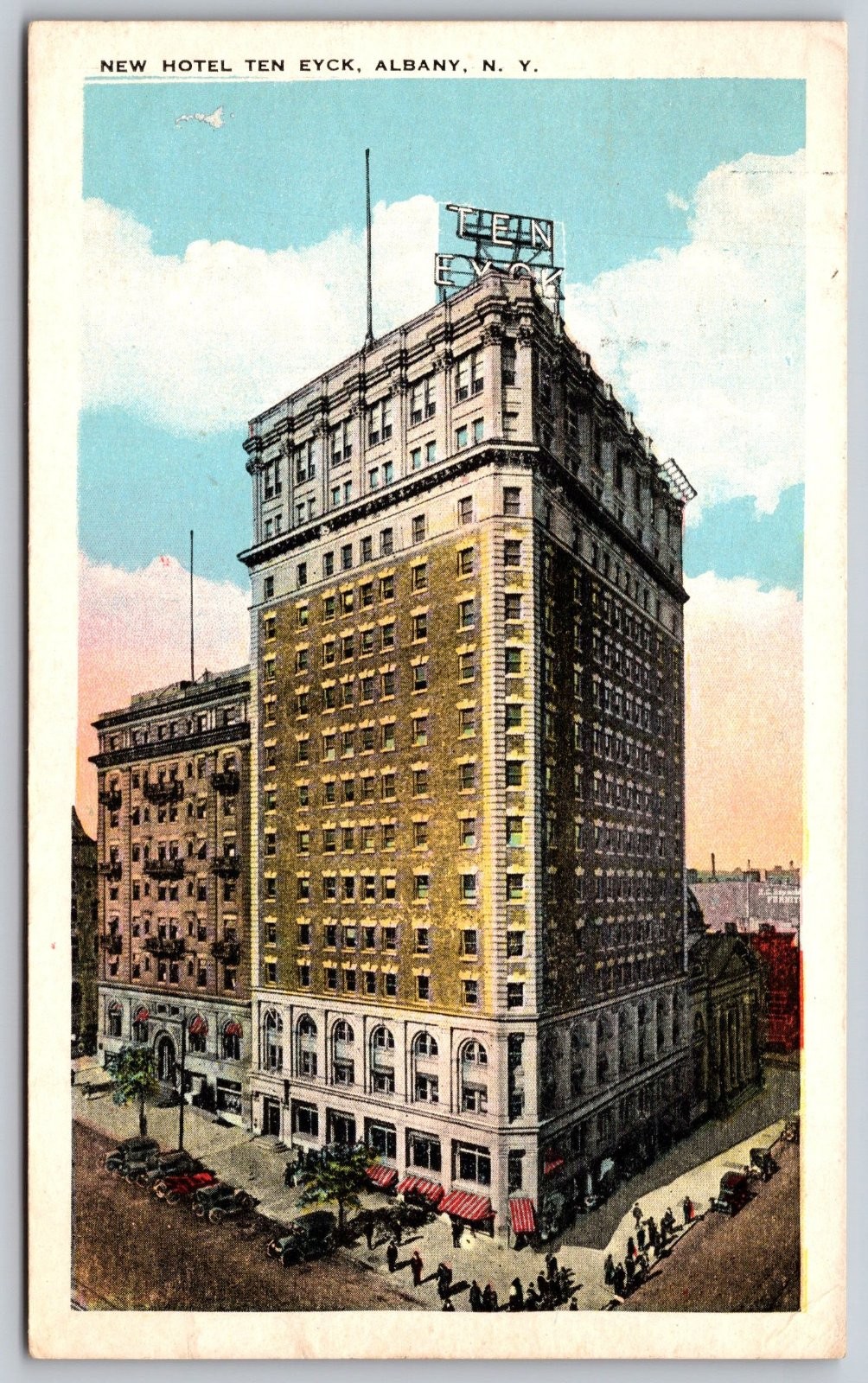 New Hotel Ten Eyck Albany New York Postcard PC079 New Hotel Ten Eyck Albany New York Postcard PC079