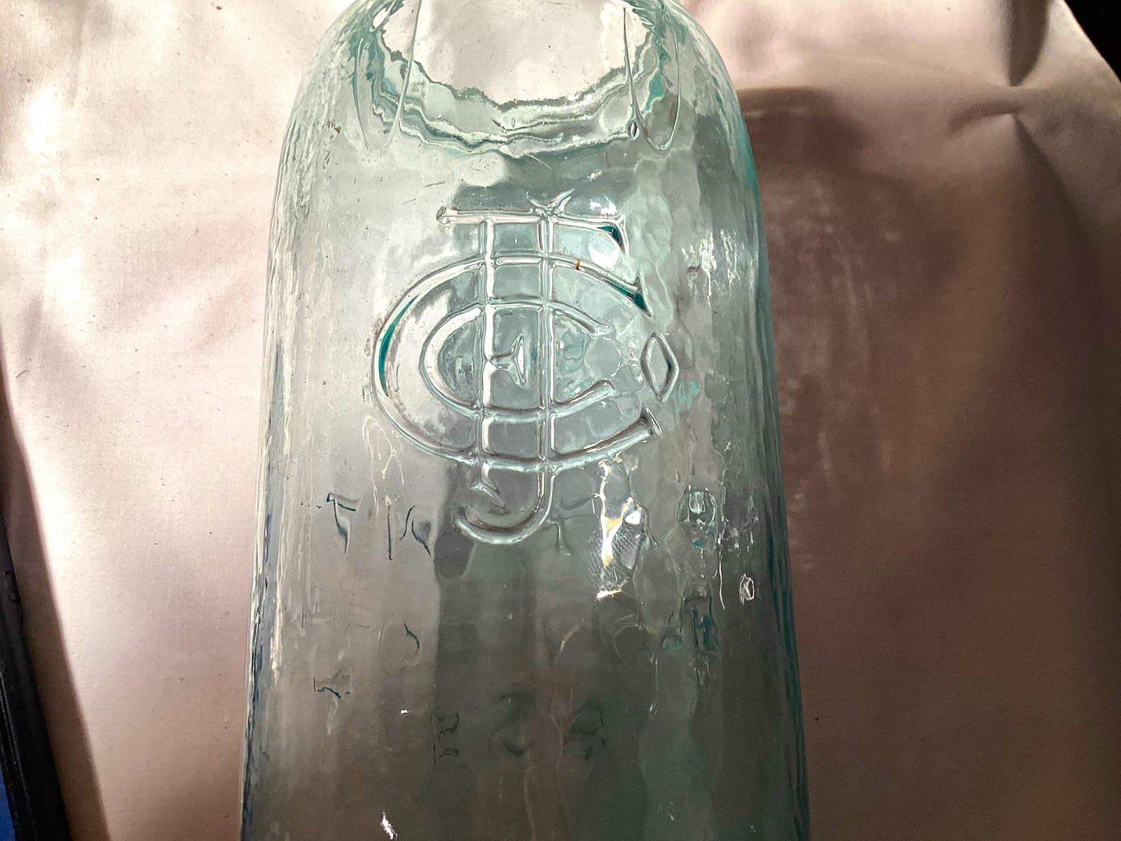 Consolidated fruit jar MASON'S PATENT NOV 30TH 1858 Embossed Aqua Glass Jar Consolidated fruit jar MASON'S PATENT NOV 30TH 1858 Embossed Aqua Glass Jar
