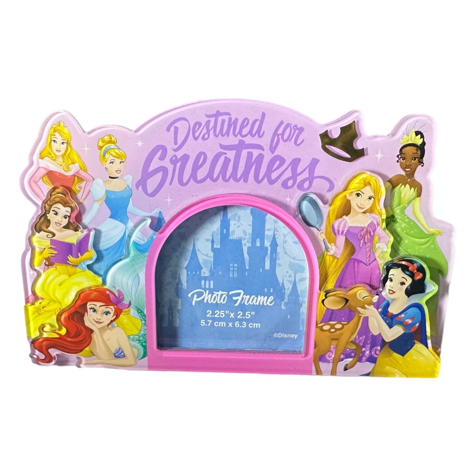 Disney Parks Princess Destined for Greatness Photo Picture Frame Magnet Disney Parks Princess Destined for Greatness Photo Picture Frame Magnet