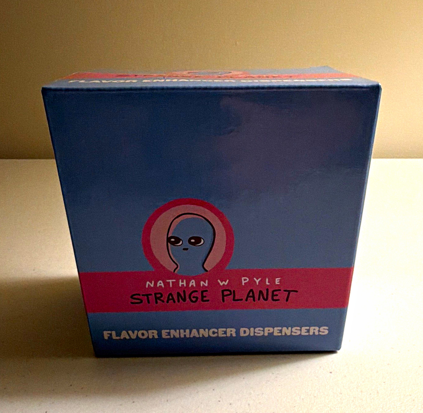 Nathan W Pyle Strange Planet Salt & Pepper Shakers Hand Wash Only Ceramic 2pc