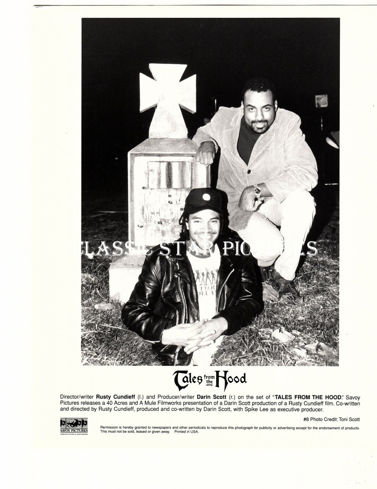 O793 Rusty Cundieff Darin Scott Tales from the Hood 1995 8 x 10 vintage photo