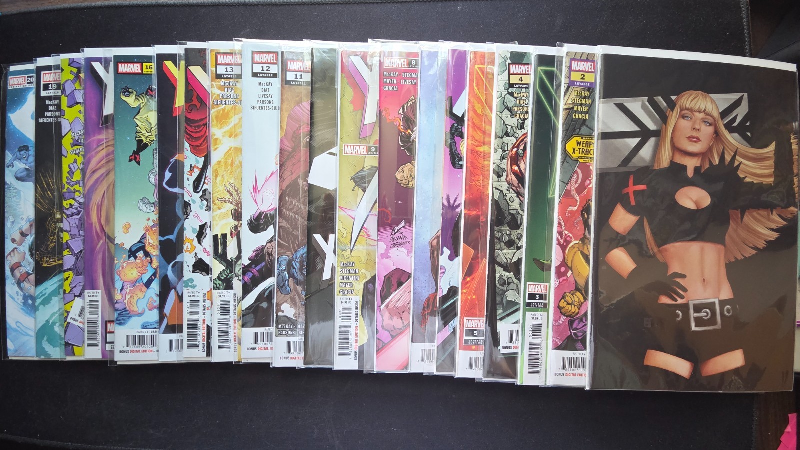 (LOT 20) X-Men #s 1 2 3 4 5 6 7 8 9 10 11 12 13 14 15 16 17 18 19 20 Marvel 2024