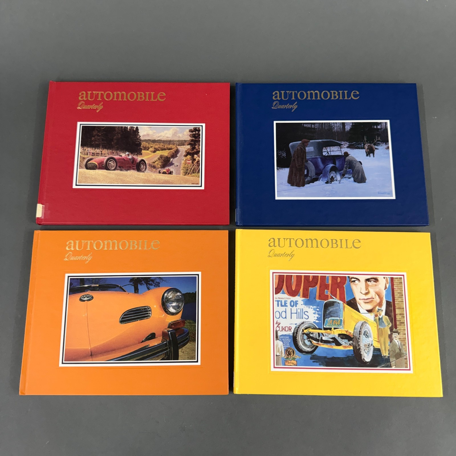 AQ Automobile Quarterly Vol 27 Complete Issues 1-4 Hardcover 1989 Vintage Car AQ Automobile Quarterly Vol 27 Complete Issues 1-4 Hardcover 1989 Vintage Car